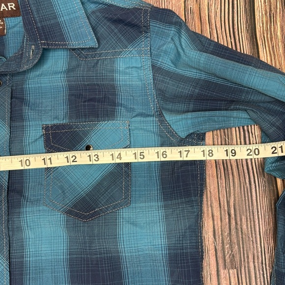 Pintlar Boys Plaid Button Downwn Shirt- Size Large - Picture 10 of 12